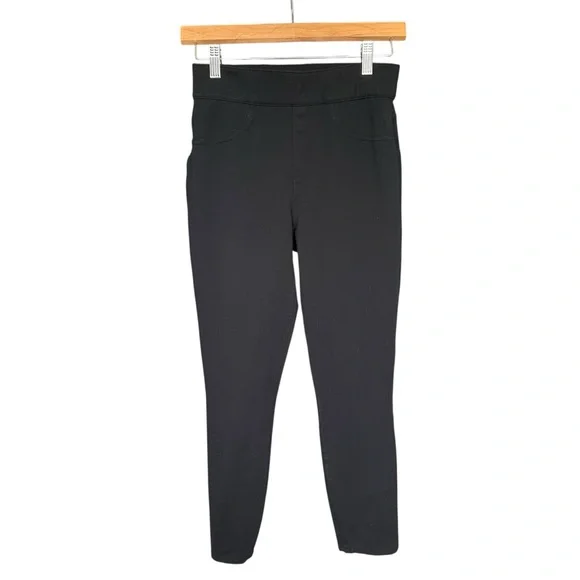 Spanx The Perfect Pant Skinny Ponte Black Women's Size Small - Picture 2 of 6